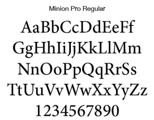 Brand-Typography_Minion Pro
