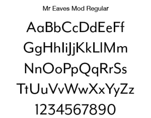 Brand-Typography_Mr Eaves