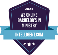 2024 #3 Online Bachelor's in Ministry, intelligent.com
