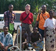 Dr. Stephen Silliman (center)