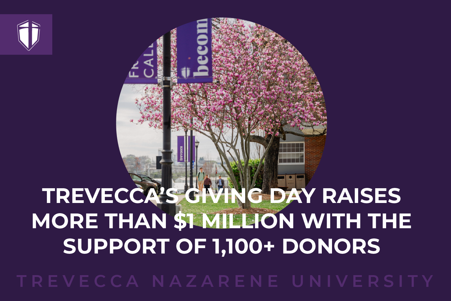 Trevecca’s Giving Day Raises more than $1 million with the support of 1,100+ donors
