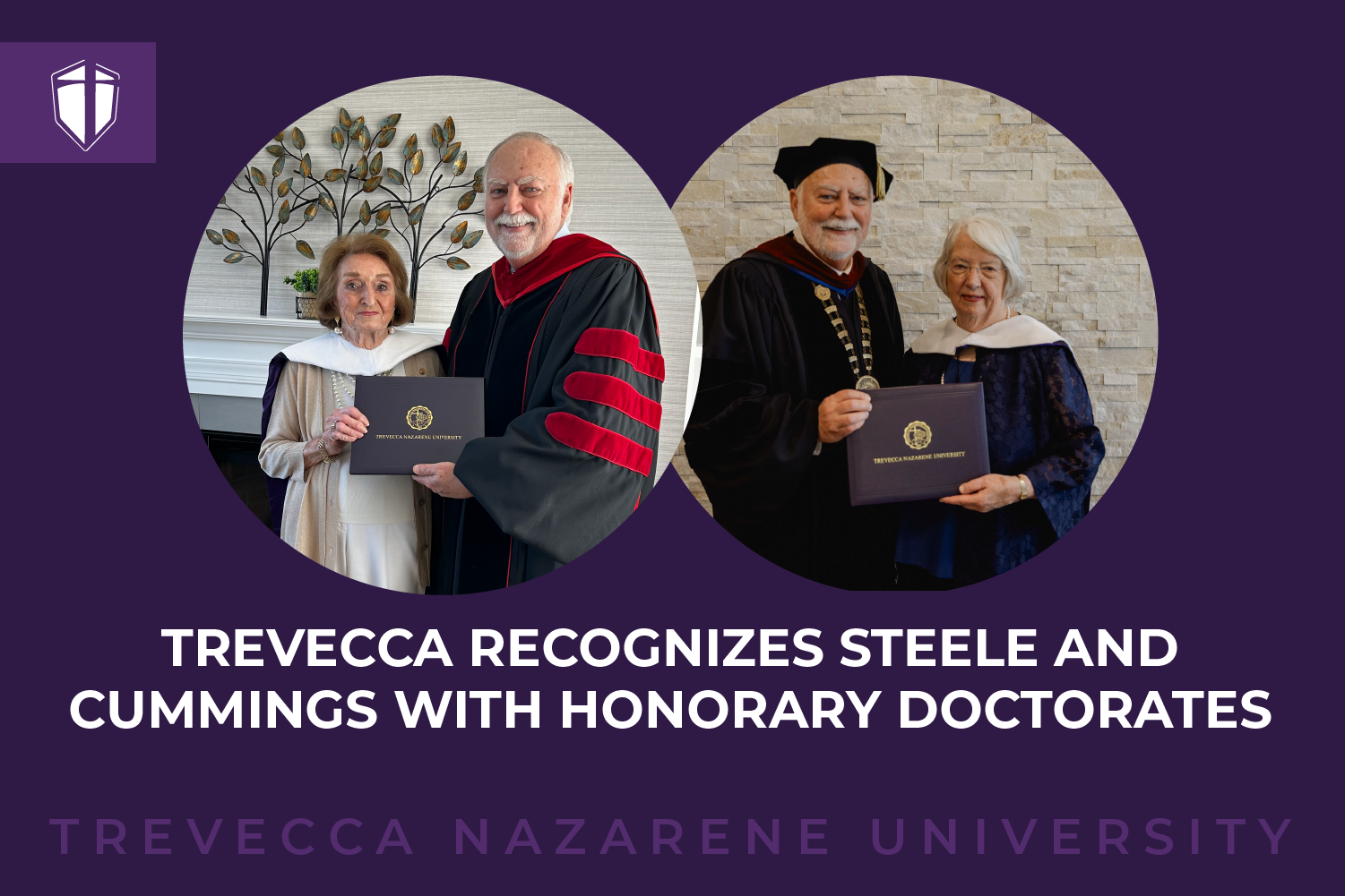 Trevecca Recognizes Steele and Cummings with Honorary Doctorates