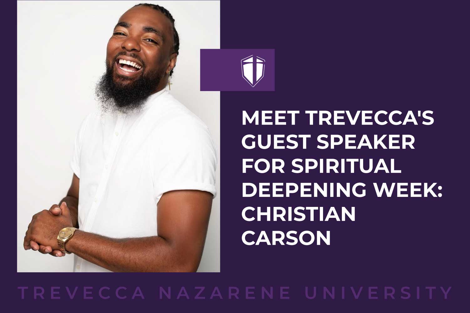 Meet Trevecca's Guest Speaker for Spiritual Deepening Week: Christian Carson