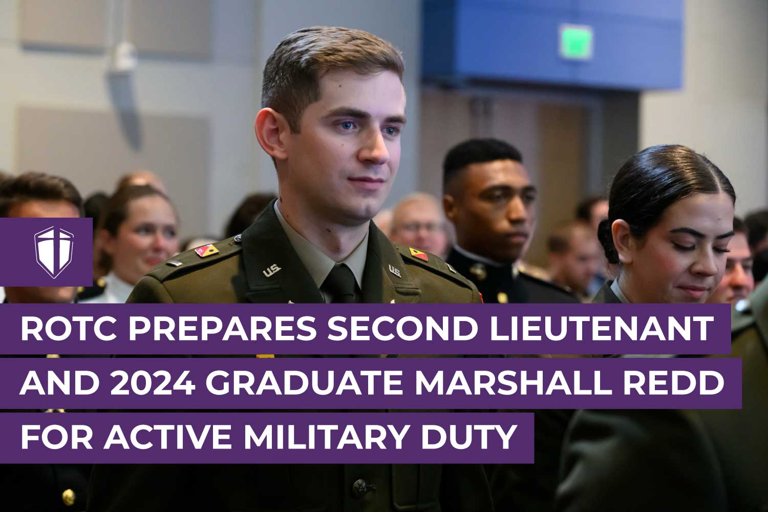 ROTC Prepares Second Lieutenant and 2024 Graduate Marshall Redd for Active Military Duty