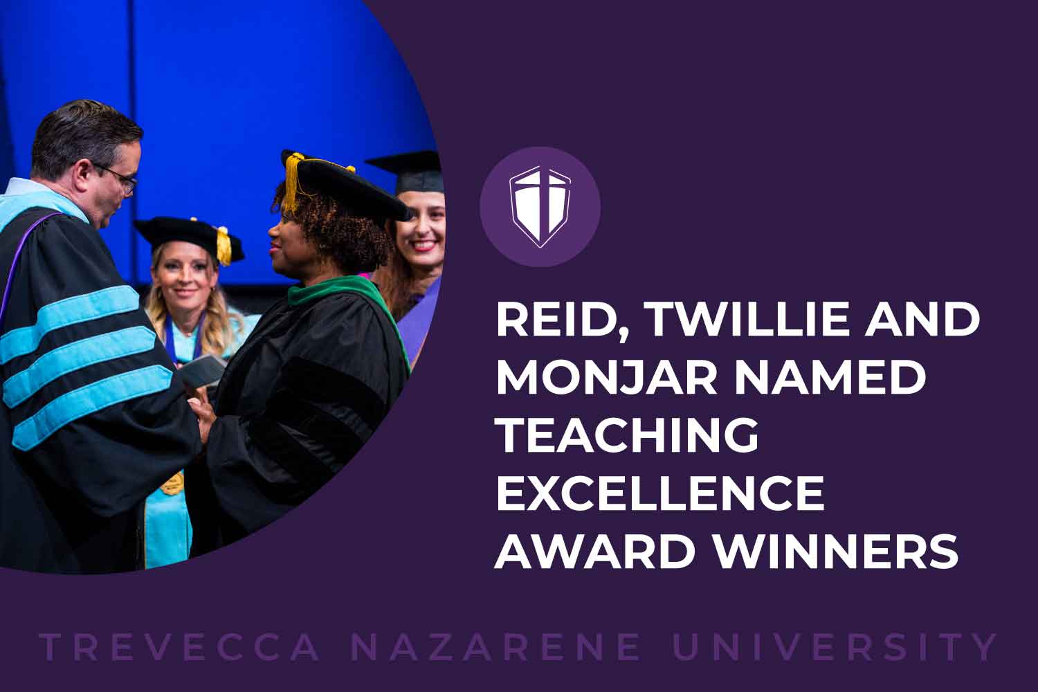 Reid, Twillie and Monjar Named Teaching Excellence Award Winners